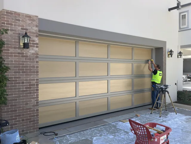 Garage door replacement service by Suffield Garage Door Repair in Suffield