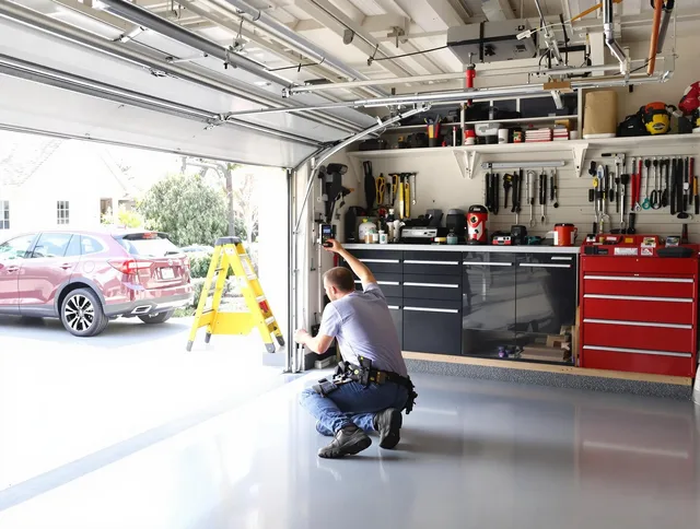 Local garage door repair service by Suffield Garage Door Repair in Suffield