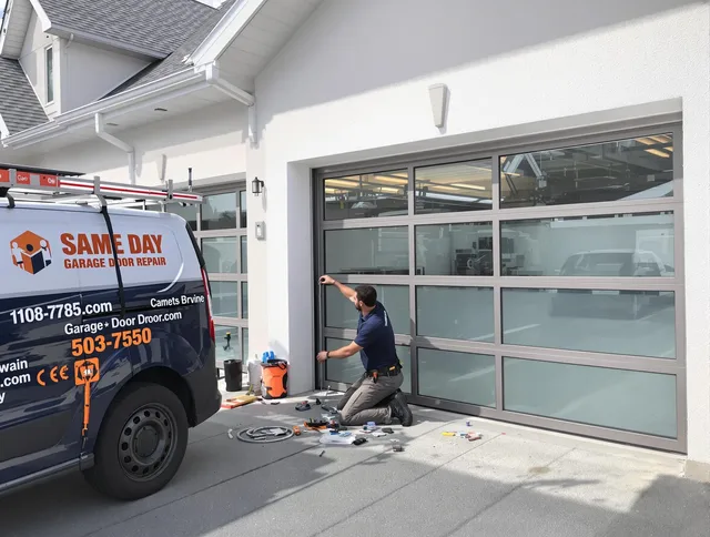 Same-day garage door repair service by Suffield Garage Door Repair in Suffield